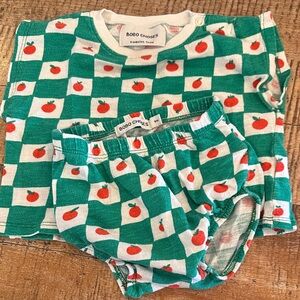 Bobo Choses Set. 9 months. Tomatoes.